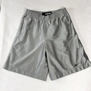 Nike Vintage Rare Basketball Dazzle Shorts Shiny Silver With Pockets